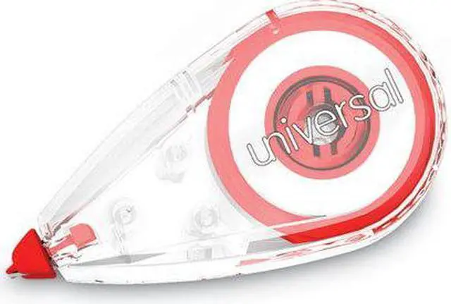 Alt view image 5 of 17 - Universal Correction Tape Mini Economy Non-Refillable 1/4" x 275" 10/Pack 75611