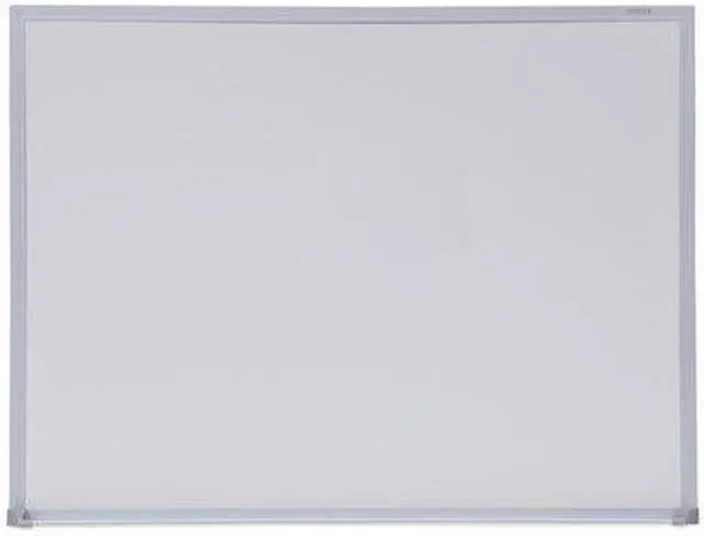 Alt view image 7 of 20 - UNIVERSAL Dry-Erase Board Melamine 24 x 18 Satin-Finished Aluminum Frame 43622
