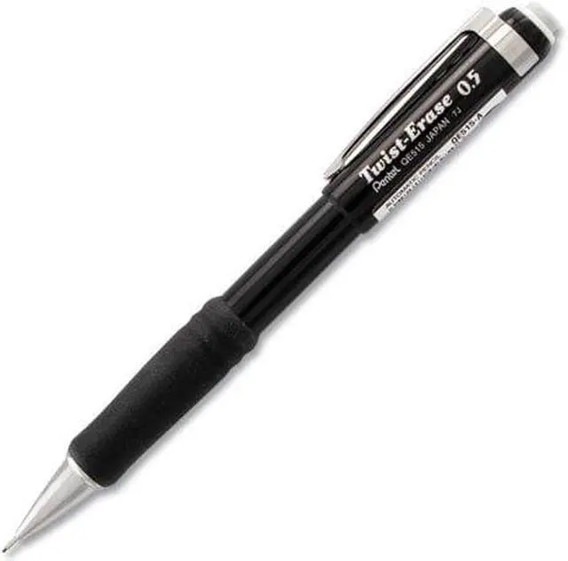 Alt view image 10 of 13 - Pentel Twist-Erase III Mechanical Pencil 0.5 mm Black Barrel QE515A
