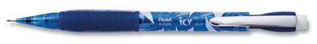 Alt view image 8 of 13 - Pentel Icy Mechanical Pencil 0.7 mm Transparent Blue Barrel 24/Pack AL27TCSWSPR