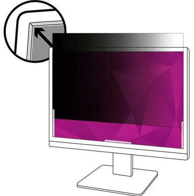 Alt view image 13 of 20 - 3M High Clarity Privacy Filter Black Glossy
