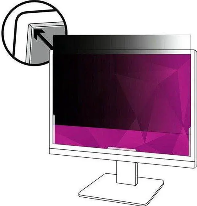 Alt view image 19 of 20 - 3M™ High Clarity Privacy Filter For 21.5" Widescreen Monitor