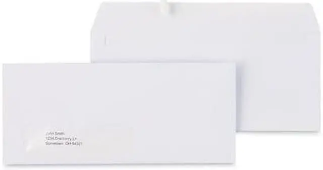 Alt view image 5 of 9 - UNIVERSAL Window Business Envelope #10 4 1/8 x 9 1/2 250/Box 36322