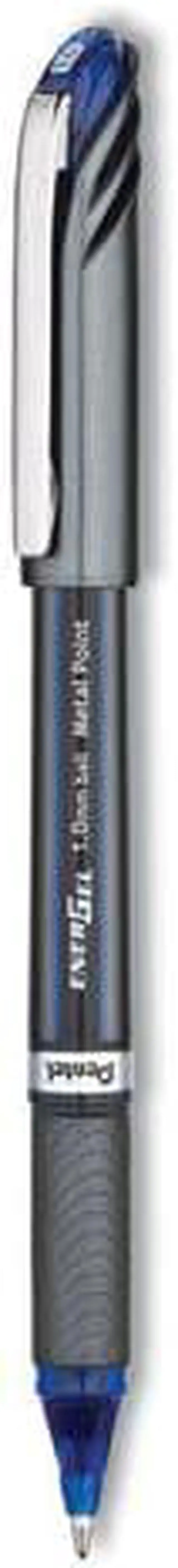 Alt view image 4 of 5 - Pentel EnerGel NV Liquid Gel Pen 1mm Blue Barrel Blue Ink BL30C