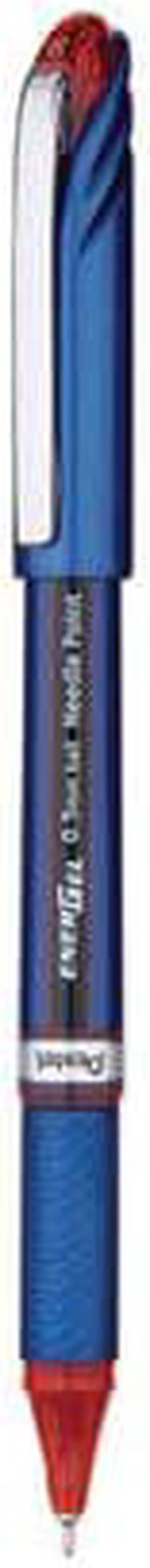 Alt view image 5 of 8 - Pentel EnerGel NV Liquid Gel Pen .5mm Red Barrel Red Ink BLN25B