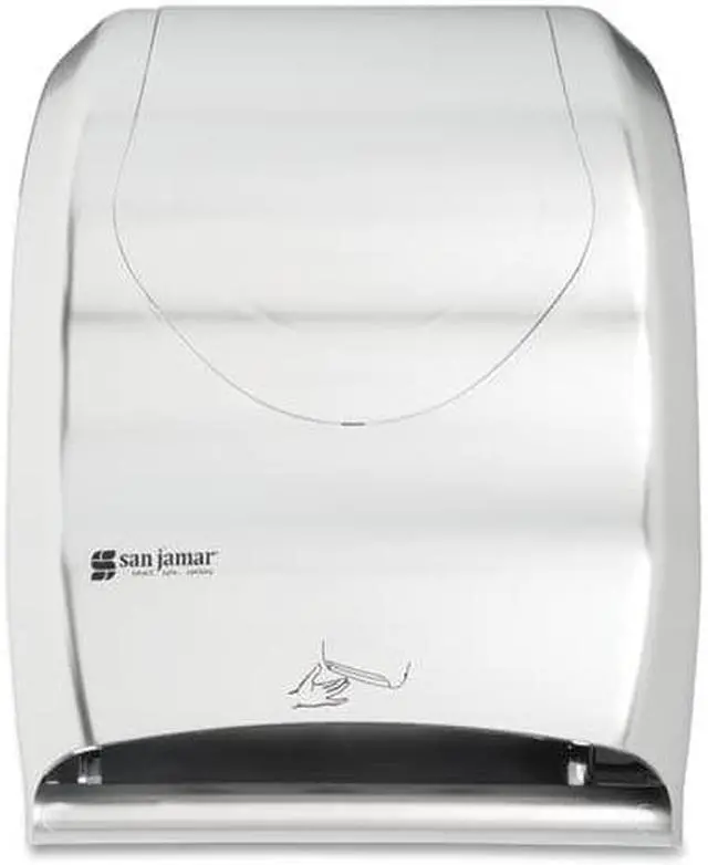 Alt view image 6 of 12 - San Jamar - T1470SS - Smart System with iQ Sensor Towel Dispenser, 16 1/2 x 9 3/4 x 12, Silver