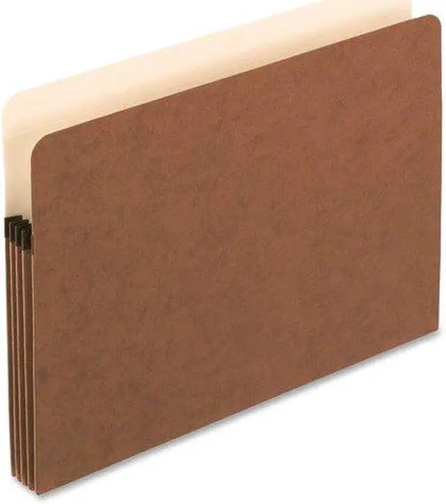 Alt view image 3 of 13 - Pendaflex Standard Expanding File Pockets Manila Straight Cut 1 Pocket Letter Redrope 1524EOX