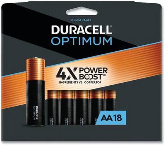 Alt view image 3 of 3 - Optimum Alkaline AA Batteries 18/Pack OPT1500B18PR
