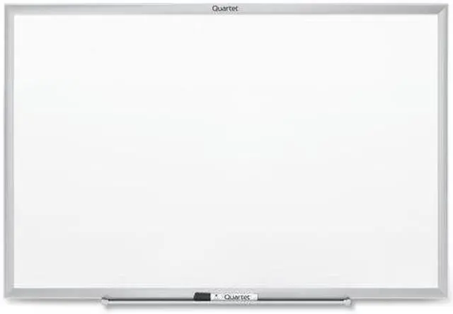 Alt view image 14 of 20 - Quartet Classic Series Melamine Whiteboard 36 x 24 Silver Aluminum Frame S533