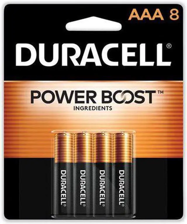 Alt view image 20 of 20 - DURACELL MN2400B8Z Duracell CopperTop AAA Alkaline Battery, 8 PK, 1.5VDC