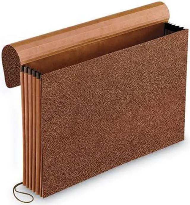 Alt view image 4 of 10 - Pendaflex Standard Expanding Wallet 5 1/4 Exp Straight Cut 1 Pocket Legal Redrope 1076GLOX