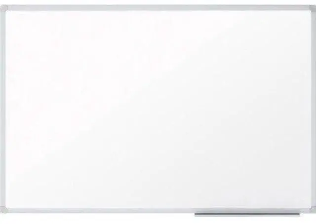 Alt view image 9 of 20 - Mead Dry-erase Board w/Marker Tray, Aluminum - MEA85358
