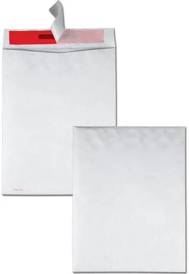 Alt view image 3 of 13 - Quality Park Advantage Flap Stik Tyvek Mailer 10 x 13 White 100/Box R2420