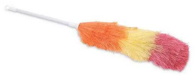Alt view image 9 of 16 - Boardwalk Polywool Duster w/20" Plastic Handle Assorted Colors 9441