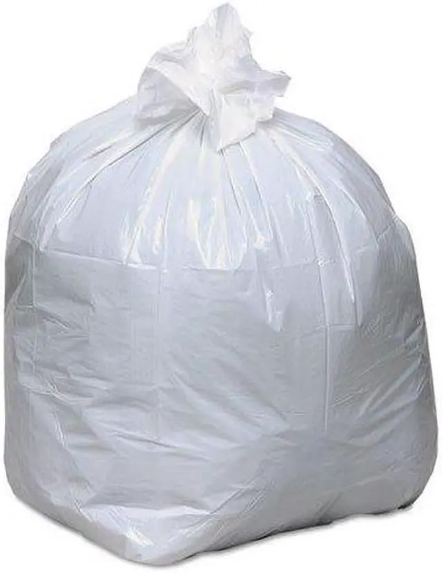 Alt view image 9 of 12 - Earthsense RNW1K150V Recycled Tall Kitchen Bags, 13-16Gal, .8Mil, 24 X 33, White, 150 Bags/Box