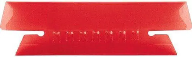 Alt view image 2 of 2 - Pendaflex Hanging File Folder Tabs 1/3 Tab 3 1/2 Inch Red Tab/White Insert 25