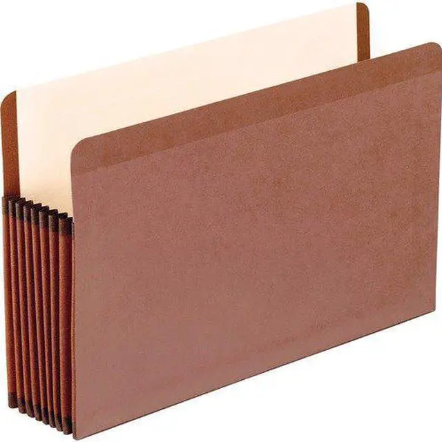 Alt view image 13 of 20 - Tops Pendaflex 45303 Watershed 7   Expansion File Pocket  Straight Cut  Legal  Red  5/Box