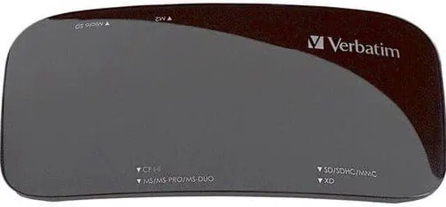 Alt view image 16 of 20 - Verbatim Universal Card Reader, USB 2.0 - Black - USB 2.0 - Black