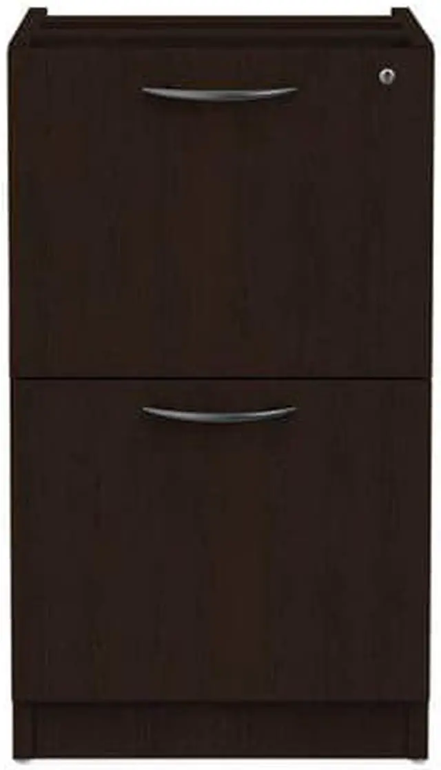 Alt view image 3 of 16 - Alera Valencia File/File Drawer Full Ped, 15 5/8 x 20 1/2 x 28 1/2, Espresso