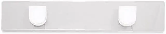 Alt view image 8 of 9 - Panel Wall Sign Name Holder, Acrylic, 9 X 2, Clear