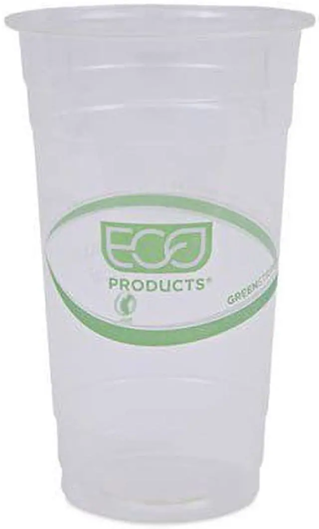 Alt view image 5 of 10 - Greenstripe Pla Cold Cups, 24Oz, Clear, 1000/Carton