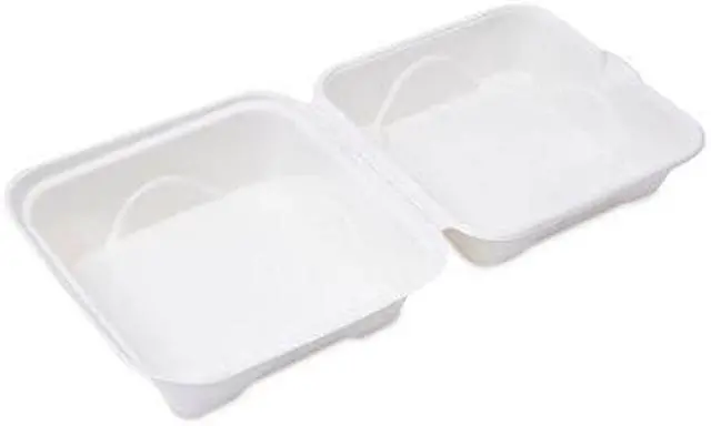 Alt view image 6 of 8 - Eco-Products Box,Clamshell,Take-Out EP-HC6
