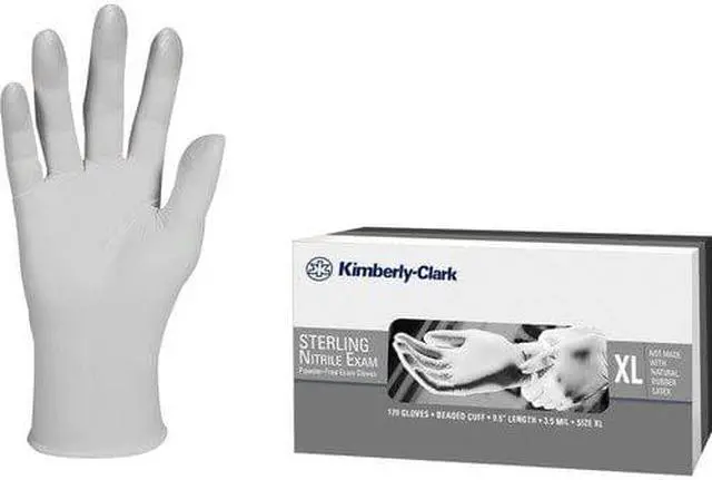 Alt view image 7 of 10 - Kimberly-Clark Professional* STERLING Nitrile Exam Gloves Powder-free Sterling