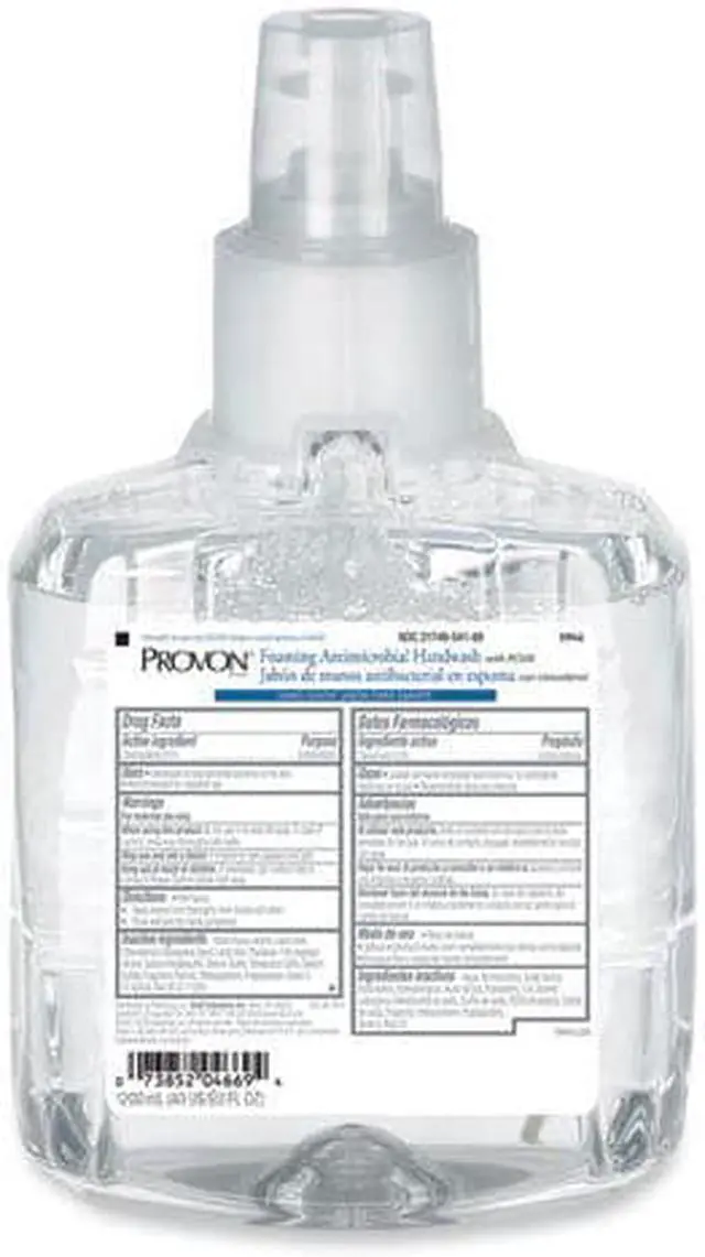 Alt view image 4 of 5 - PROVON® Foaming Antimicrobial Floral Scent Handwash Refill, 100.48 Oz, Blue
