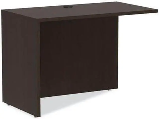 Alt view image 9 of 20 - Alera Valencia Series Reversible Return/Bridge Shell 42w x 23 5/8d Espresso
