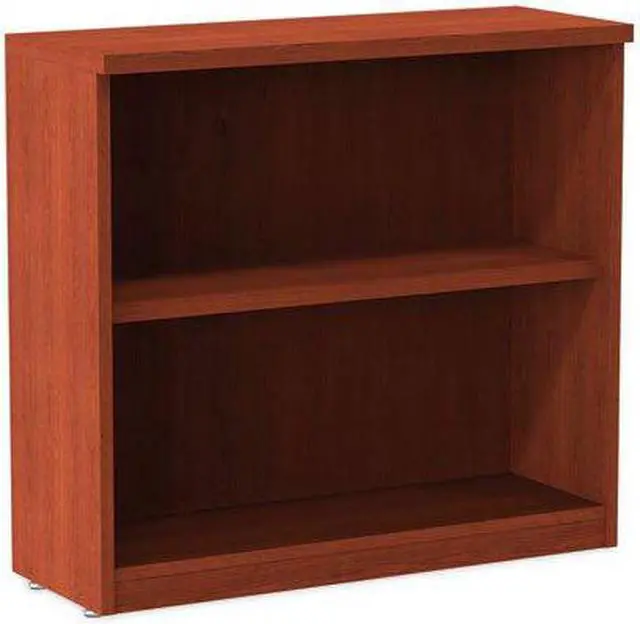 Alt view image 10 of 17 - Alera Valencia Series Bookcase Two-Shelf 31 3/4w x 14d x 29 1/2h Med Cherry VA633032MC
