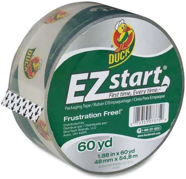 Alt view image 5 of 9 - Duck EZ Start Premium Packaging Tape DUCCS60C