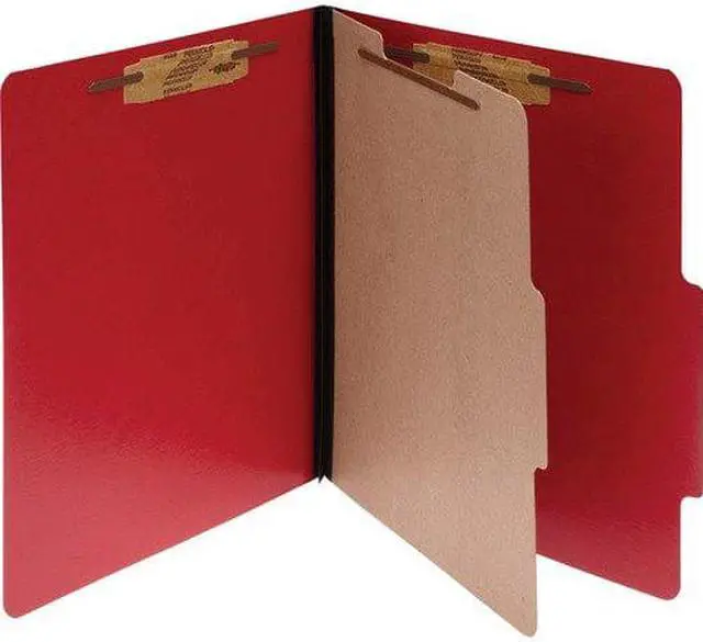 Alt view image 3 of 6 - ACCO Folder,Prstx,4sec,Ltr,Erd 15649