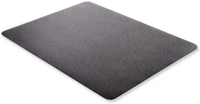 Alt view image 13 of 14 - Deflecto SuperMat Frequent Use Chair Mat Medium Pile Carpet Beveled 36 x 48 Black CM14142BLK