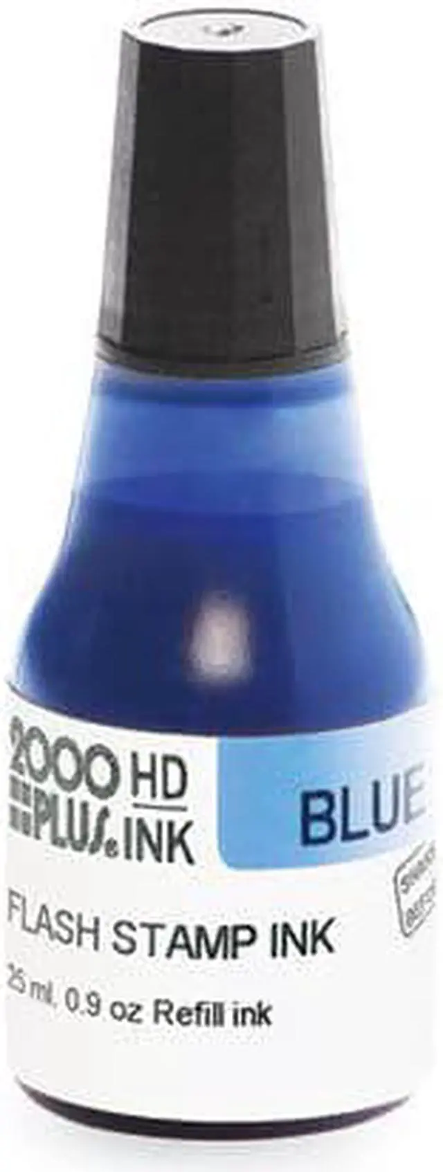 Alt view image 2 of 7 - 2000PLUS Pre-Ink High Definition Refill Ink Blue 0.9 oz. Bottle 033959