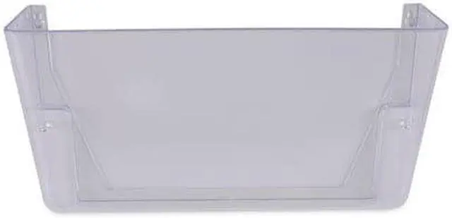 Alt view image 3 of 10 - Universal 3 Pocket Wall File Starter Set Letter Clear 53682