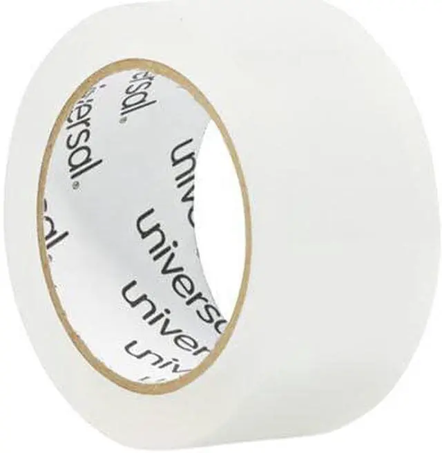 Alt view image 6 of 10 - UNIVERSAL Heavy-Duty Acrylic Box Sealing Tape 48mm x 50m 3" Core Clear 6/Pack