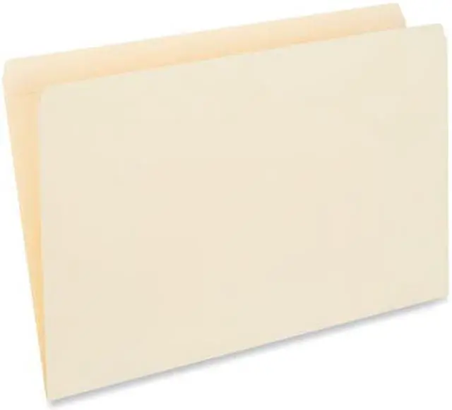Alt view image 7 of 13 - UNIVERSAL File Folders Straight Cut Two-Ply Top Tab Legal Manila 100/Box 16120
