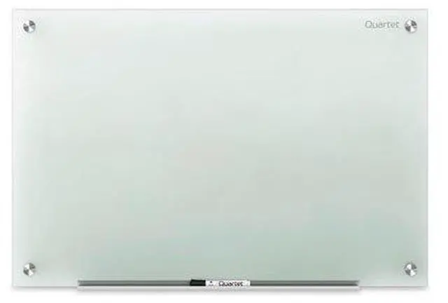 Alt view image 3 of 16 - Quartet G4836F Infinity Glass Marker Board, Frosted, 48 x 36, 1 Each