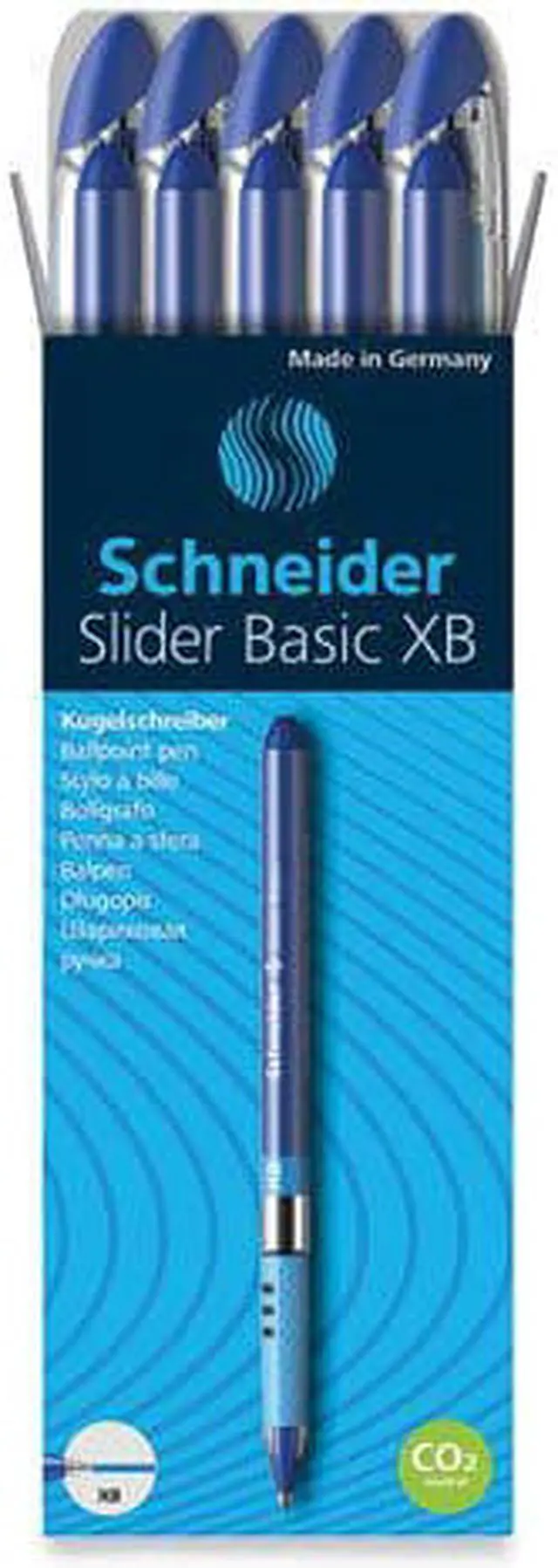 Alt view image 2 of 9 - Stride Writing Slider Stick Ballpoint Pen 1.4mm Blue Ink