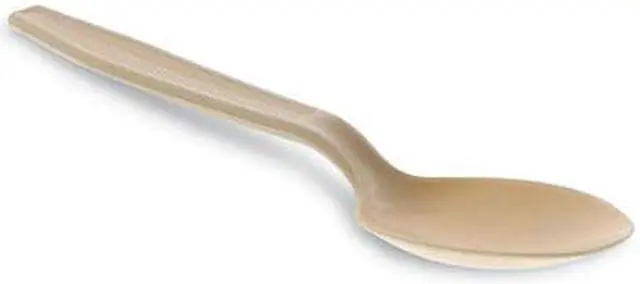 Main image of Pactiv EarthChoice PSM Cutlery, Spoon, Tan, 1,000 Spoons (PCTYPSMSTEC)
