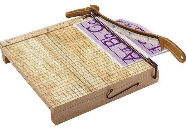 Alt view image 6 of 6 - Classiccut Ingento Solid Maple Paper Trimmer, 15 Sheets, Maple Base, 12 X 12