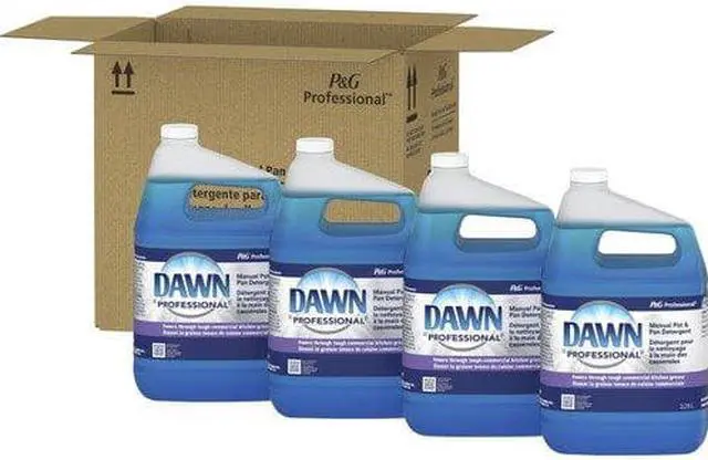 Alt view image 8 of 15 - Procter & Gamble Dishwashing Liquid Original 1 Gallon Blue 57445