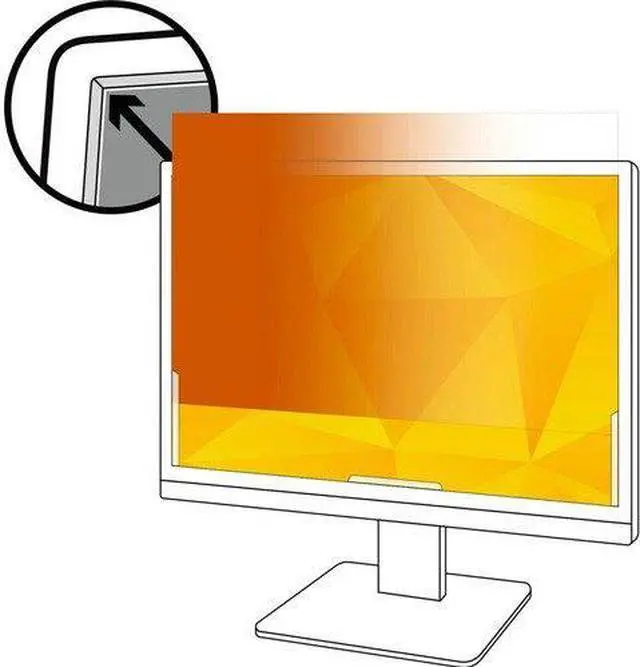 Alt view image 17 of 20 - 3M - OPTICAL SYSTEMS DIVISION GF230W9B GOLD PRIVACY FILTER FOR 23IN WS