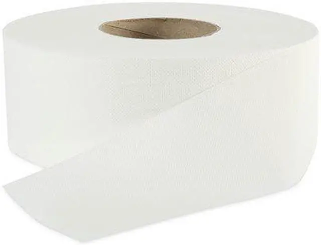 Alt view image 2 of 11 - Boardwalk 410320 Jumbo Roll Bathroom Tissue - 3.2 in. x 525 ft.