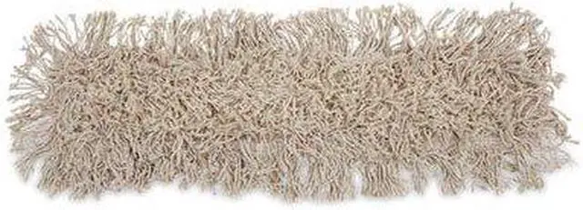 Alt view image 11 of 17 - Boardwalk Mop Head Dust Cotton 24 x 3 White 1024