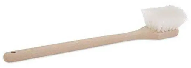 Alt view image 7 of 17 - Boardwalk Utility Brush Nylon Fill 20" Long Tan Handle 4420