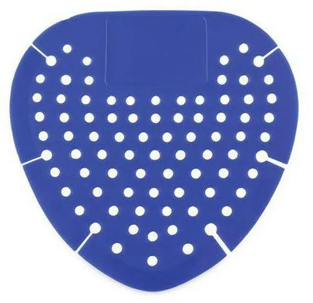 Alt view image 7 of 14 - Boardwalk Urinal Screen Bubble Gum Fragrance Blue 12/Box 1002