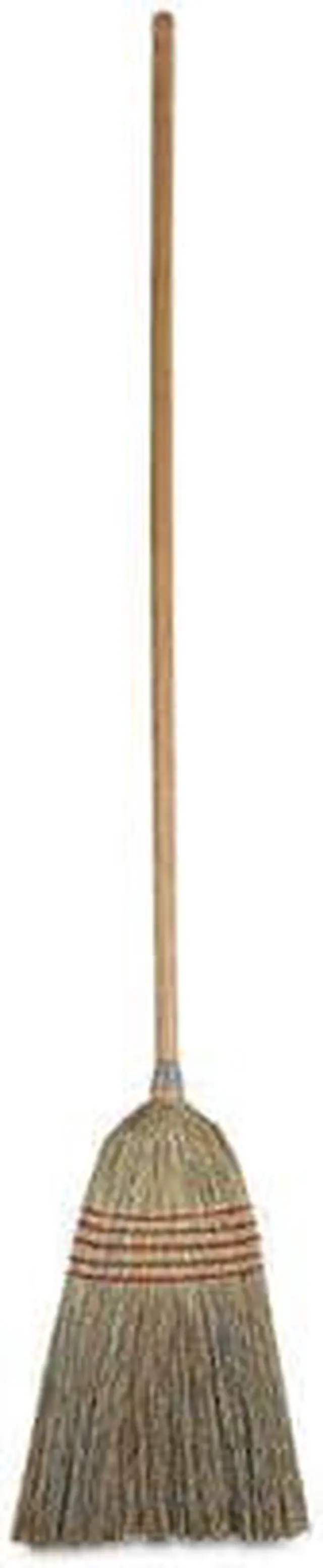 Alt view image 3 of 4 - Boardwalk - UNS 926C - Parlor Broom, Corn Fiber Bristles, 42 Wood Handle, Natural, 12/Carton