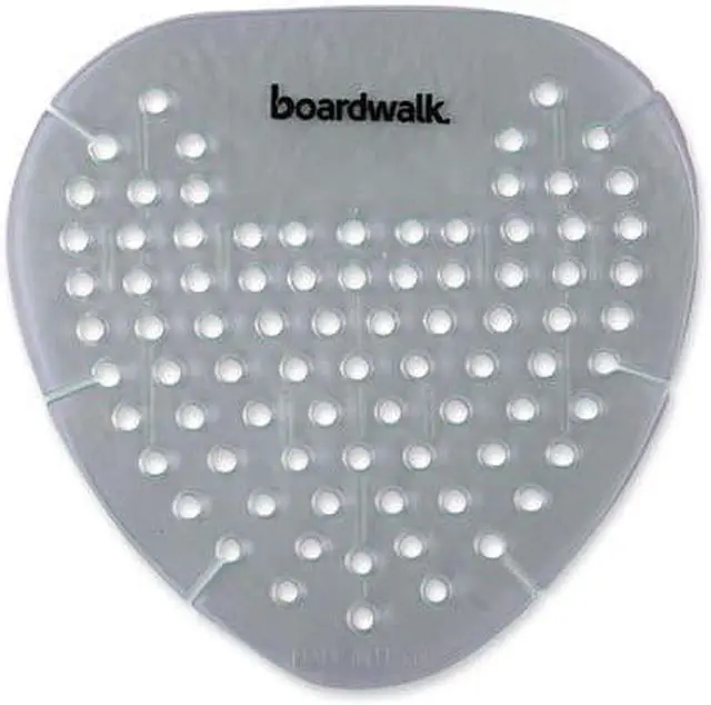 Alt view image 5 of 12 - Boardwalk Gem Urinal Screen Lasts 30 Days Green Herbal Mint Fragrance 12/Box