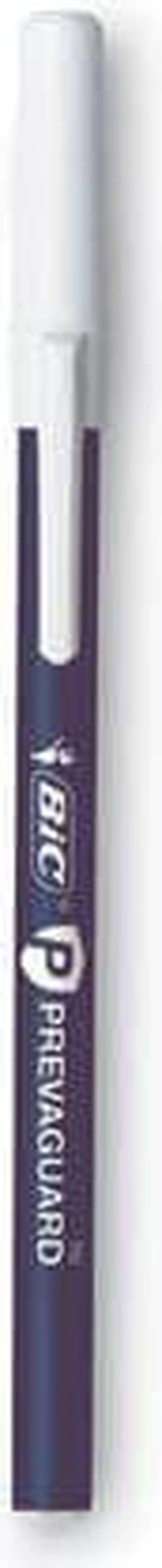 Main image of BIC Prevaguard Round Stic Ballpoint Pen Medium Point Blue Ink Dozen (GSAM11-BLU) GSAM11BE